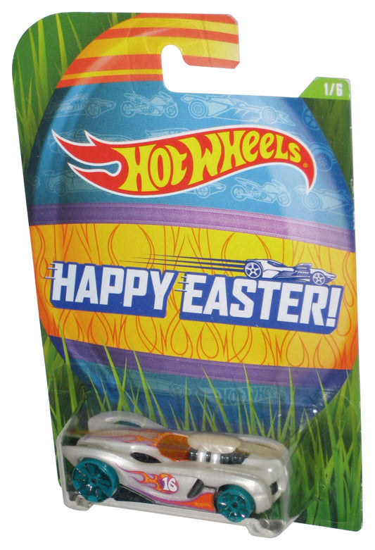 Hot Wheels Happy Easter 16 Angels (2015) Mattel White Toy Car 1/6