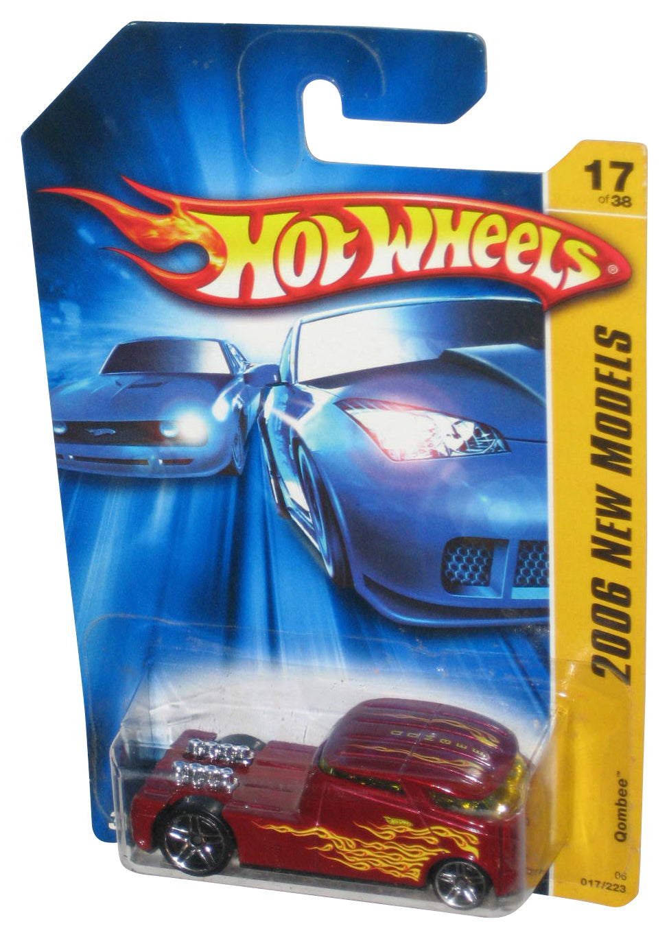 Hot Wheels 2006 New Models 17/38 Red Qombee Toy Car 017/223