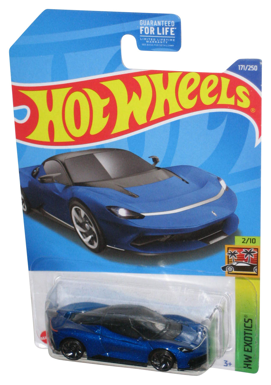 Hot Wheels HW Exotics 2/10 (2021) Blue Automobili Pininfarina Battista Car 171/250