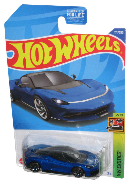 Hot Wheels HW Exotics 2/10 (2021) Blue Automobili Pininfarina Battista Car 171/250
