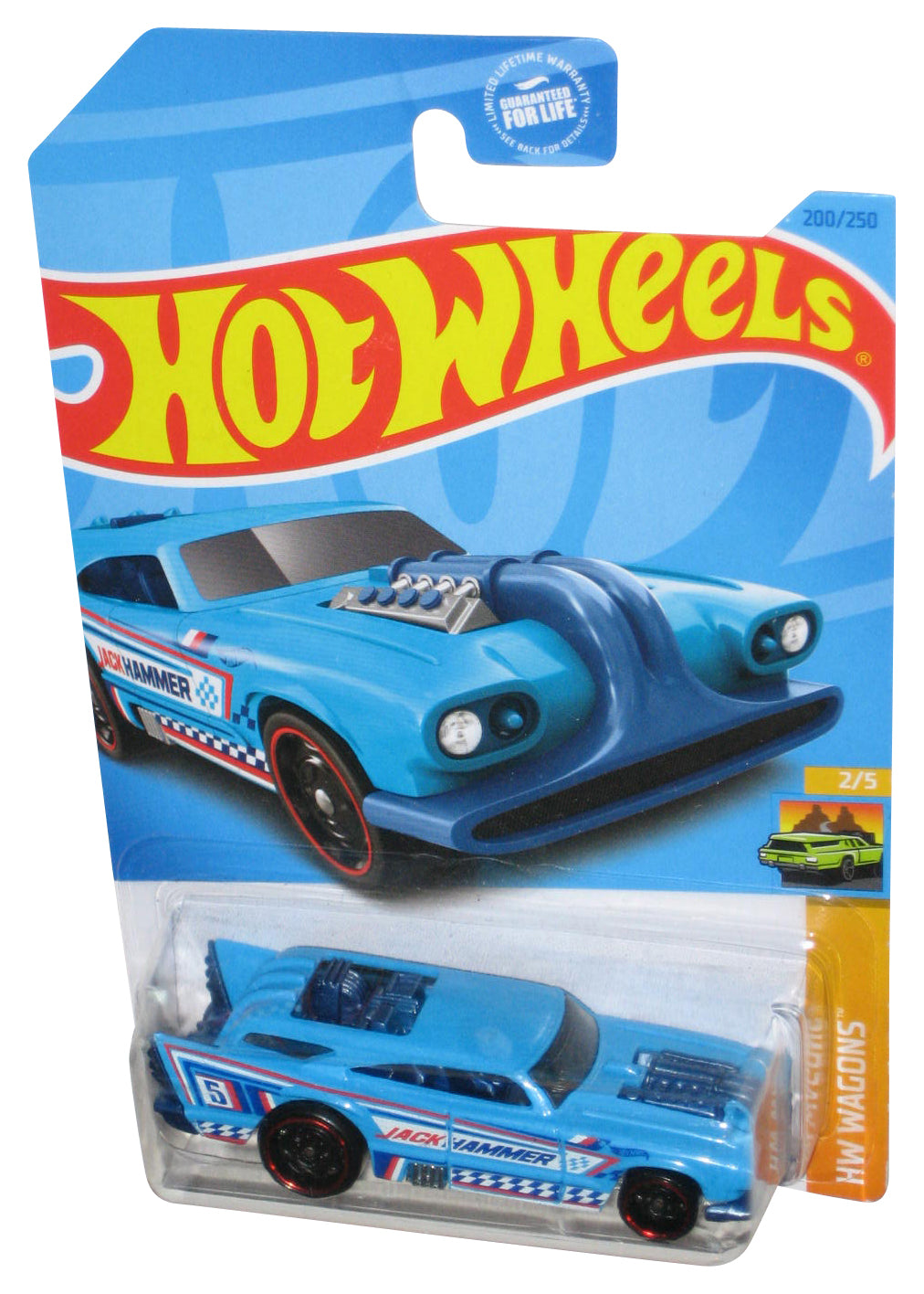 Hot Wheels HW Wagons 2/5 (2021) Blue Jack Hammer Toy Car 200/250