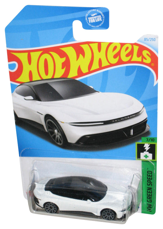 Hot Wheels HW Green Speed 7/10 (2021) White Delorean Alphas Car 85/250