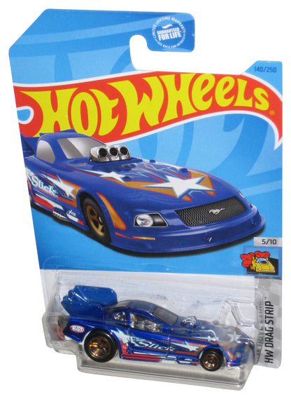 Hot Wheels HW Drag Strip 5/10 (2021) Mustang NHRA Blue Funny Car 140/250