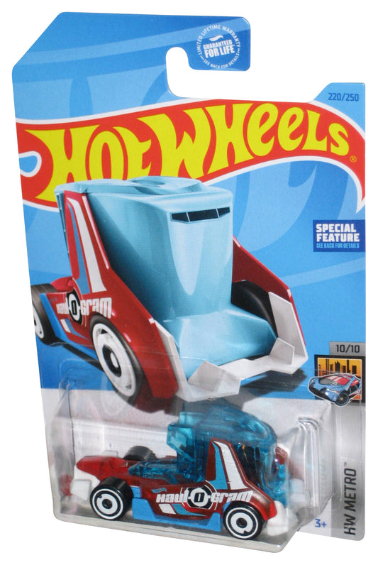 Hot Wheels HW Metro 10/10 (2021) Blue Haul-O-Gram Toy Truck 220/250