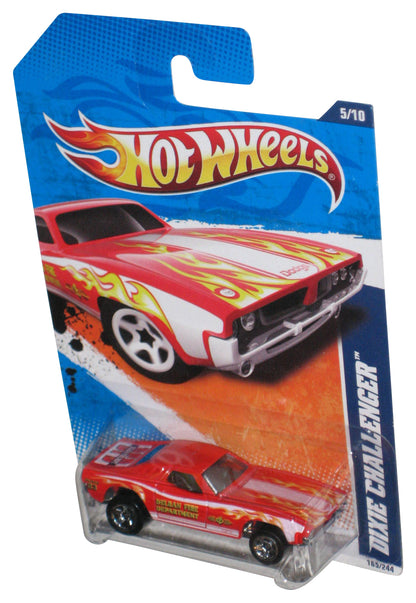Hot Wheels HW Main Street '11 5/10 Red Dixie Challenger Car 165/244