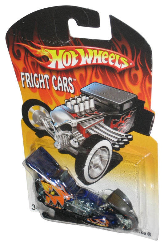 Hot Wheels Fright Cars (2007) Mattel Black Motorcycle Bike Toy