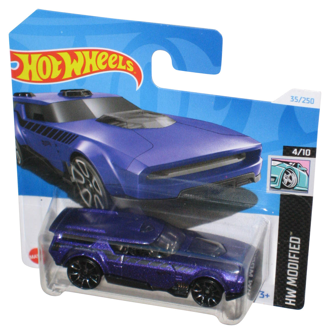 Hot Wheels HW Modified 4/10 (2024) Purple Drift'N Break Toy Car 35/250 - (Short Card)