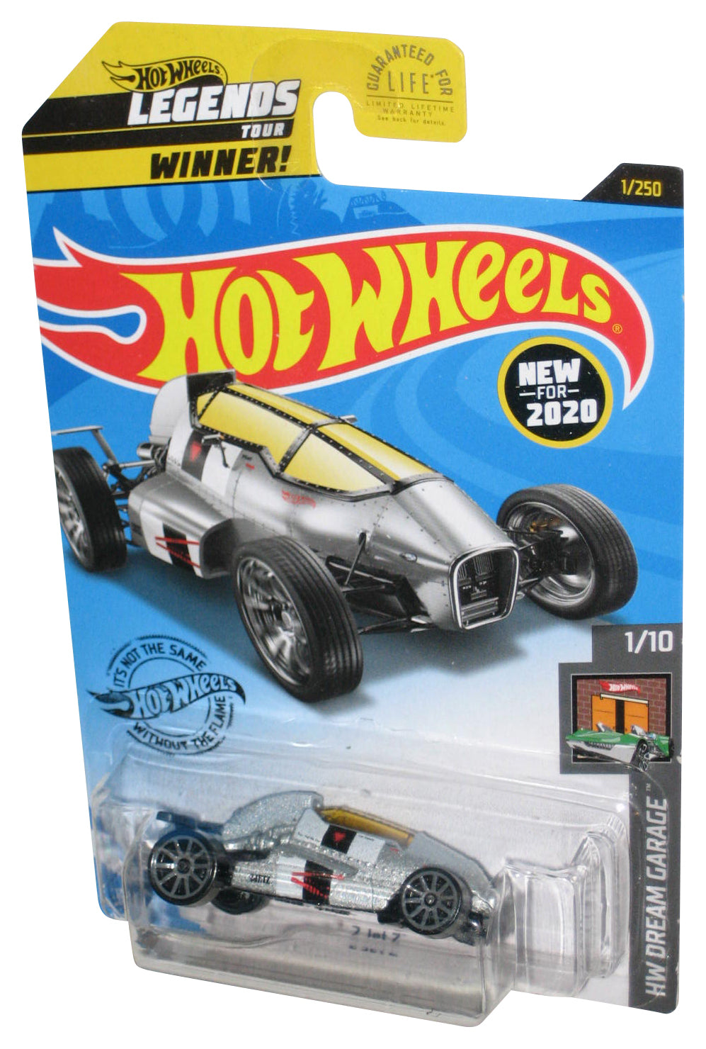 Hot Wheels HW Dream Garage 1/10 (2020) Silver 2 Jet Z Toy Car 1/250