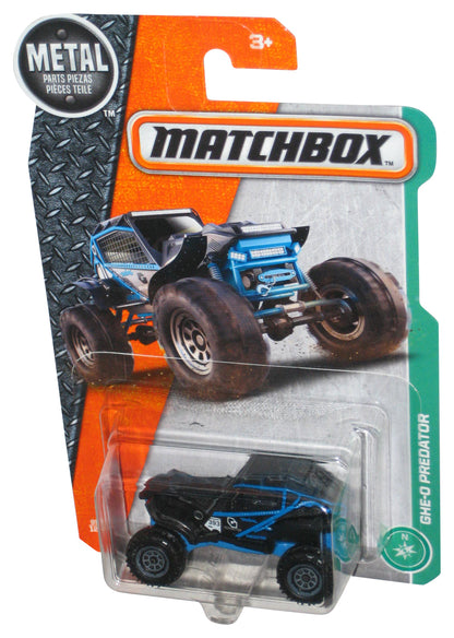 Matchbox Ghe-O Predator (2016) Mattel Blue Toy Car 88/125