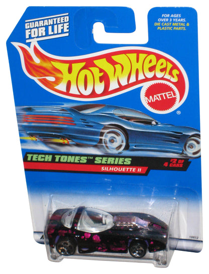 Hot Wheels Tech Tones Series 2/4 (1997) Silhouette II Black Toy Car #746