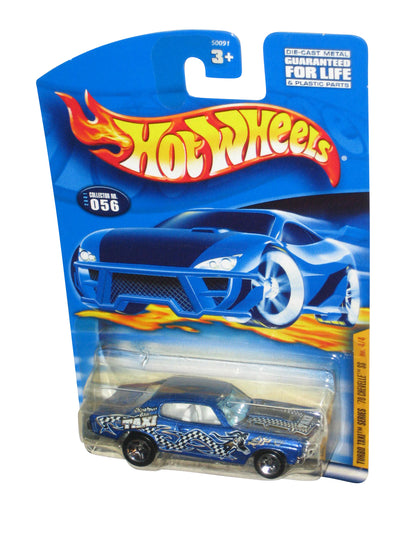 Hot Wheels Turbo Taxi (2000) Blue '70 Chevelle SS 4/4 Toy Car #056
