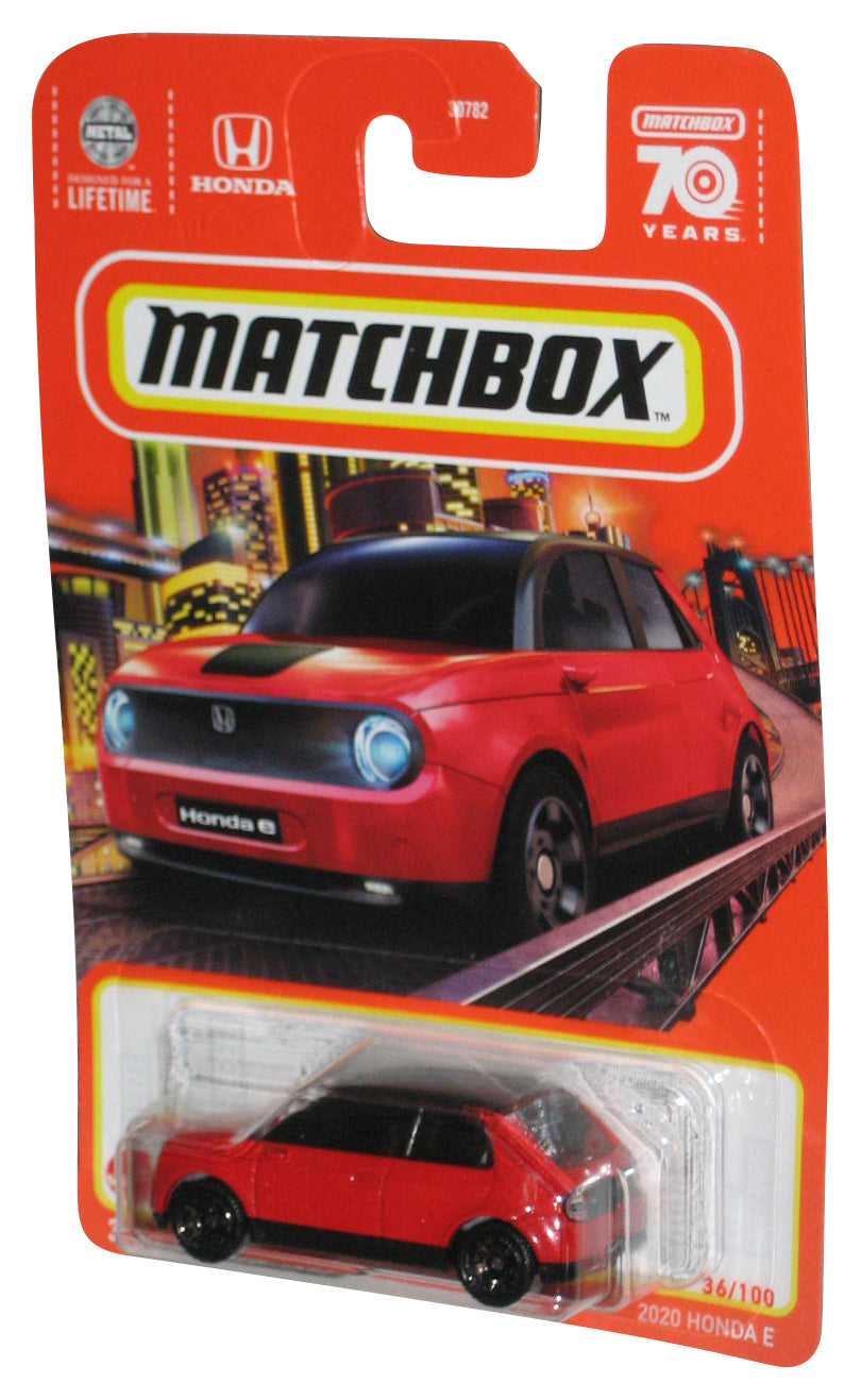 Matchbox 2020 Honda E Mattel Metal Red Toy Car 36/100