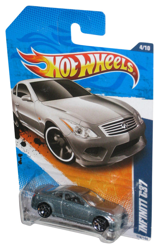 Hot Wheels Faster Than Ever '12 4/10 (2011) White Infinity G37 Car 94/247