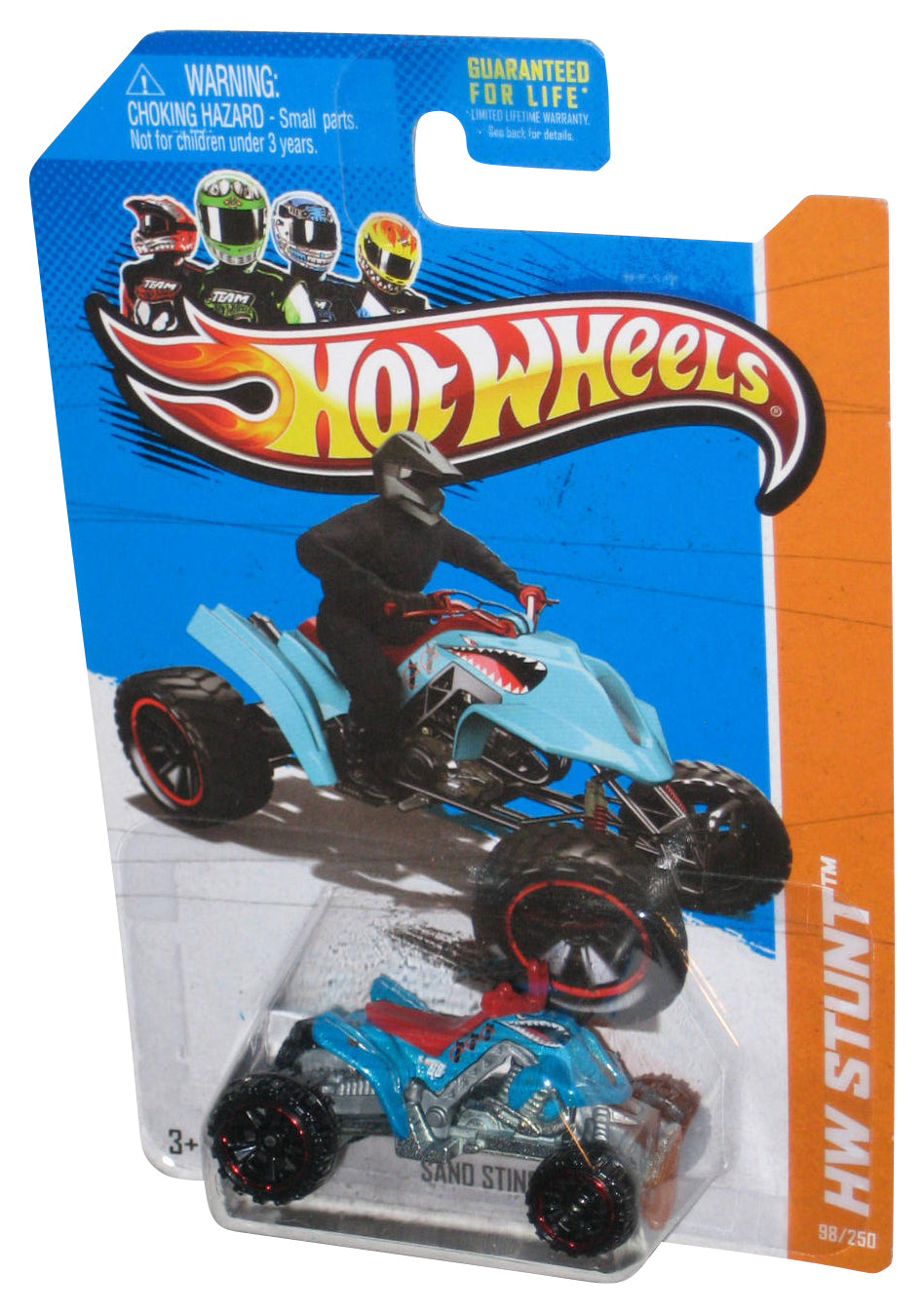 Hot Wheels HW Stunt (2012) Blue Sand Stinger Toy Car 98/250