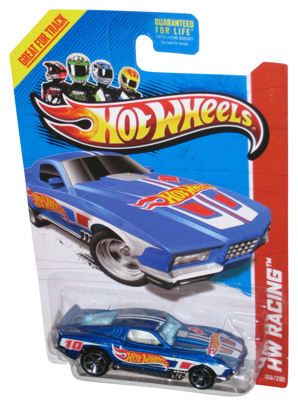 Hot Wheels HW Racing (2012) Blue Blvd. Bruiser Toy Car 108/250