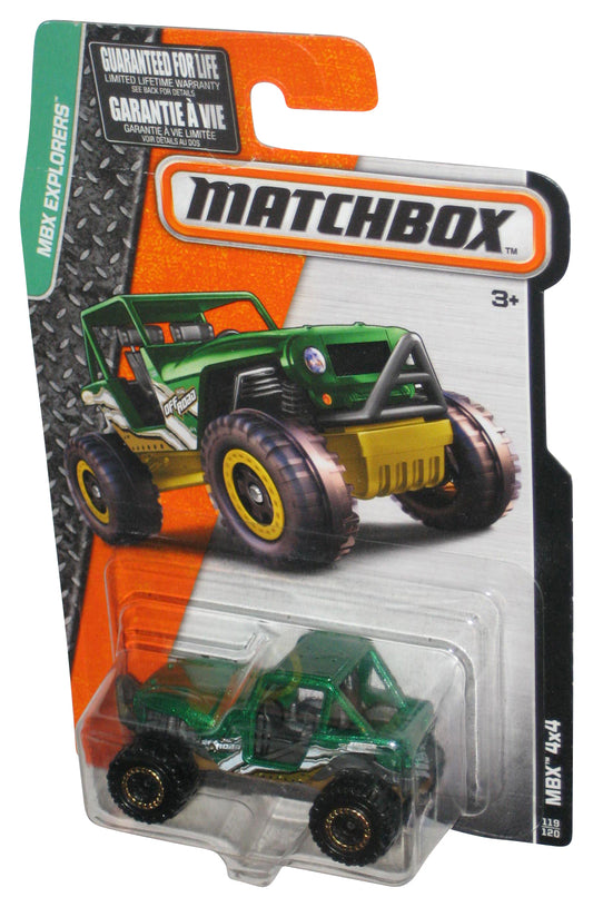 Matchbox MBX Explorers (2015) Green MBX 4x4 Toy 119/120