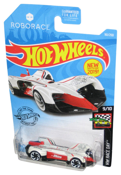 Hot Wheels HW Race Day 9/10 (2019) Roborace Robocar White Toy Car 161/250