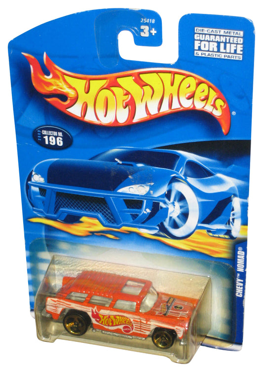 Hot Wheels Chevy Nomad (2000) Orange Die-Cast Car Toy #196