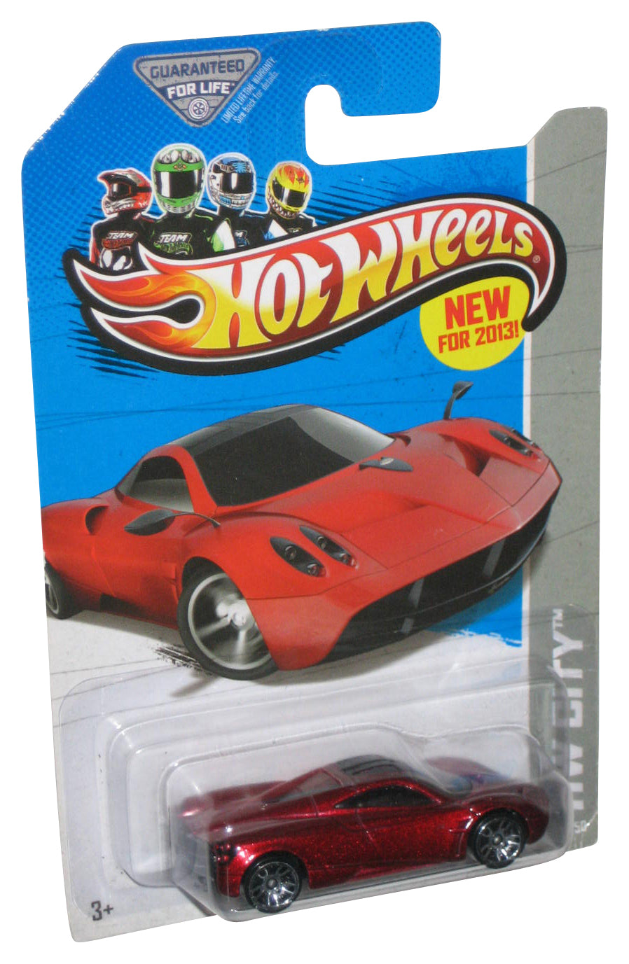 Hot Wheels HW City (2013) Red Pagani Huayra Toy Car 8/250