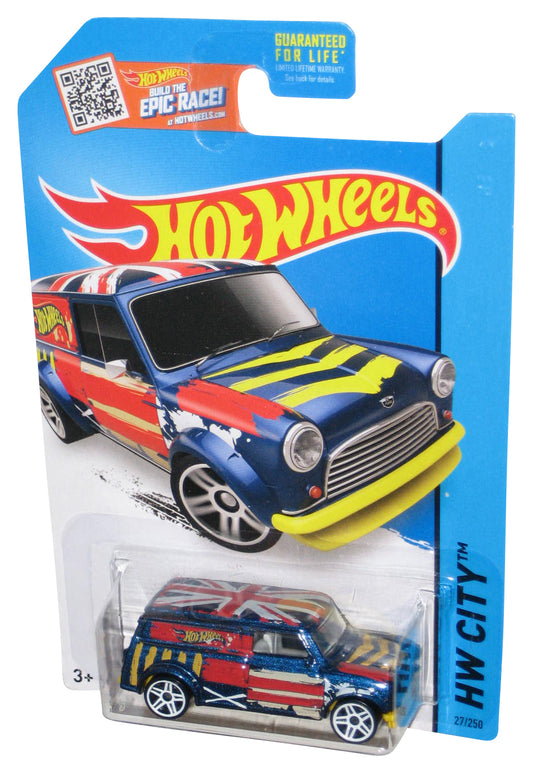 Hot Wheels HW City (2013) Blue '67 Austin Mini Van Toy 27/250