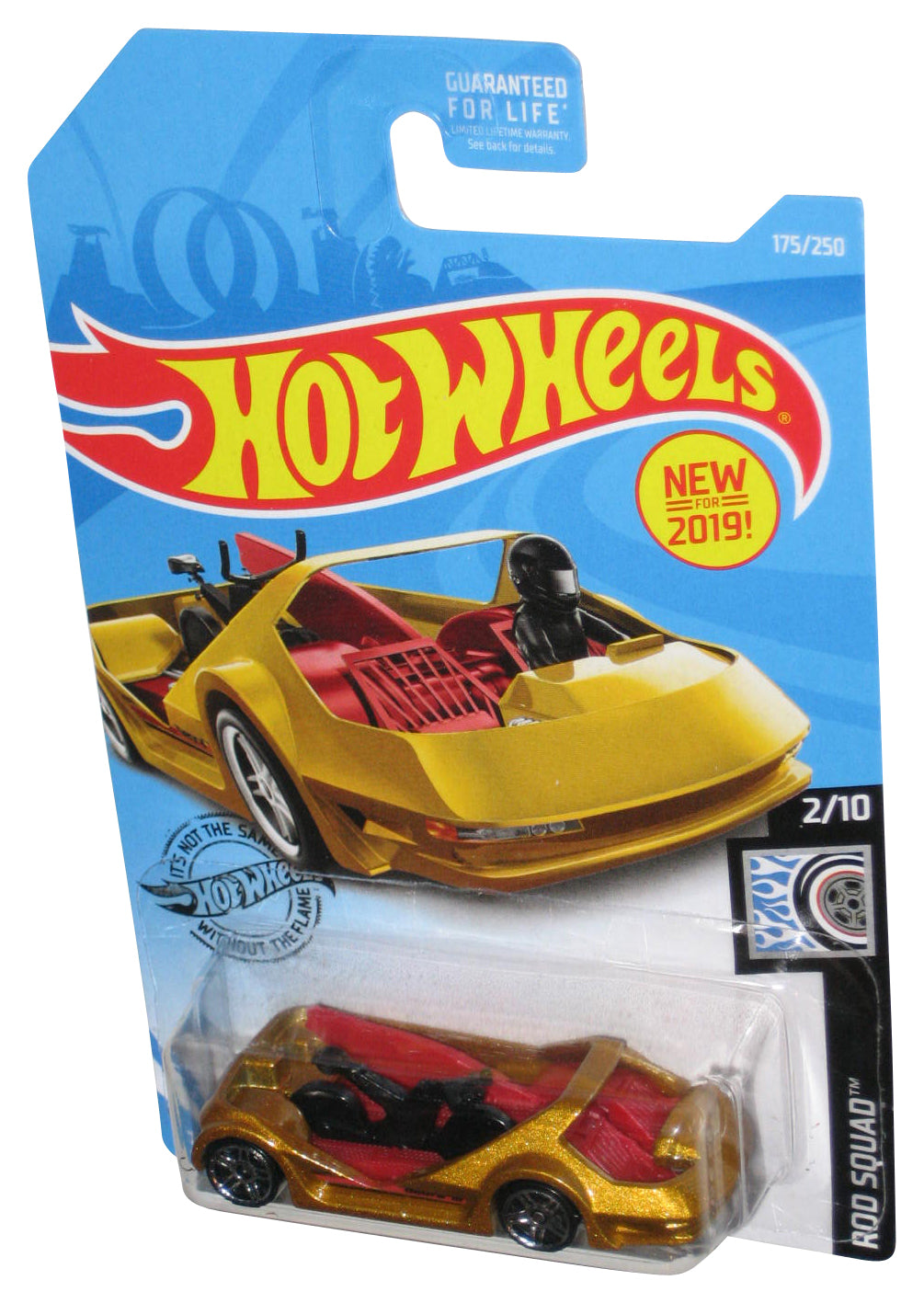 Hot Wheels Rod Squad 2/10 (2019) Gold Deora III Toy Car 175/250