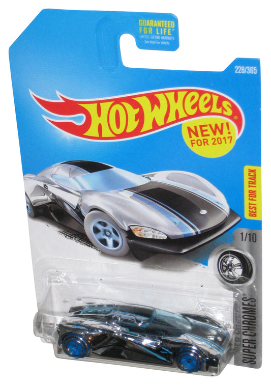 Hot Wheels Super Chromes 1/10 (2017) Silver Crescendo Toy Car 228/365