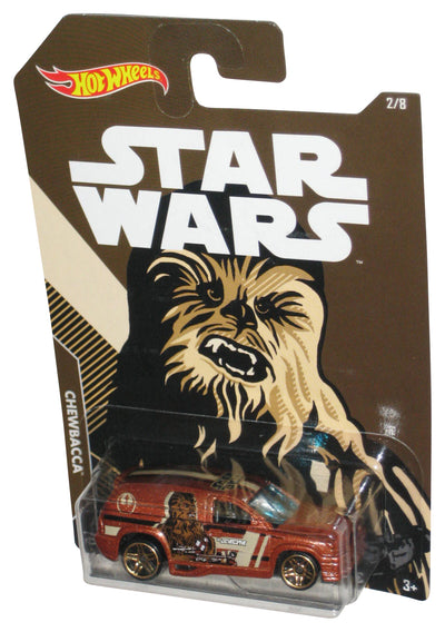 Hot Wheels Star Wars Chewbacca Fandango (2017) Brown Toy Car 2/8
