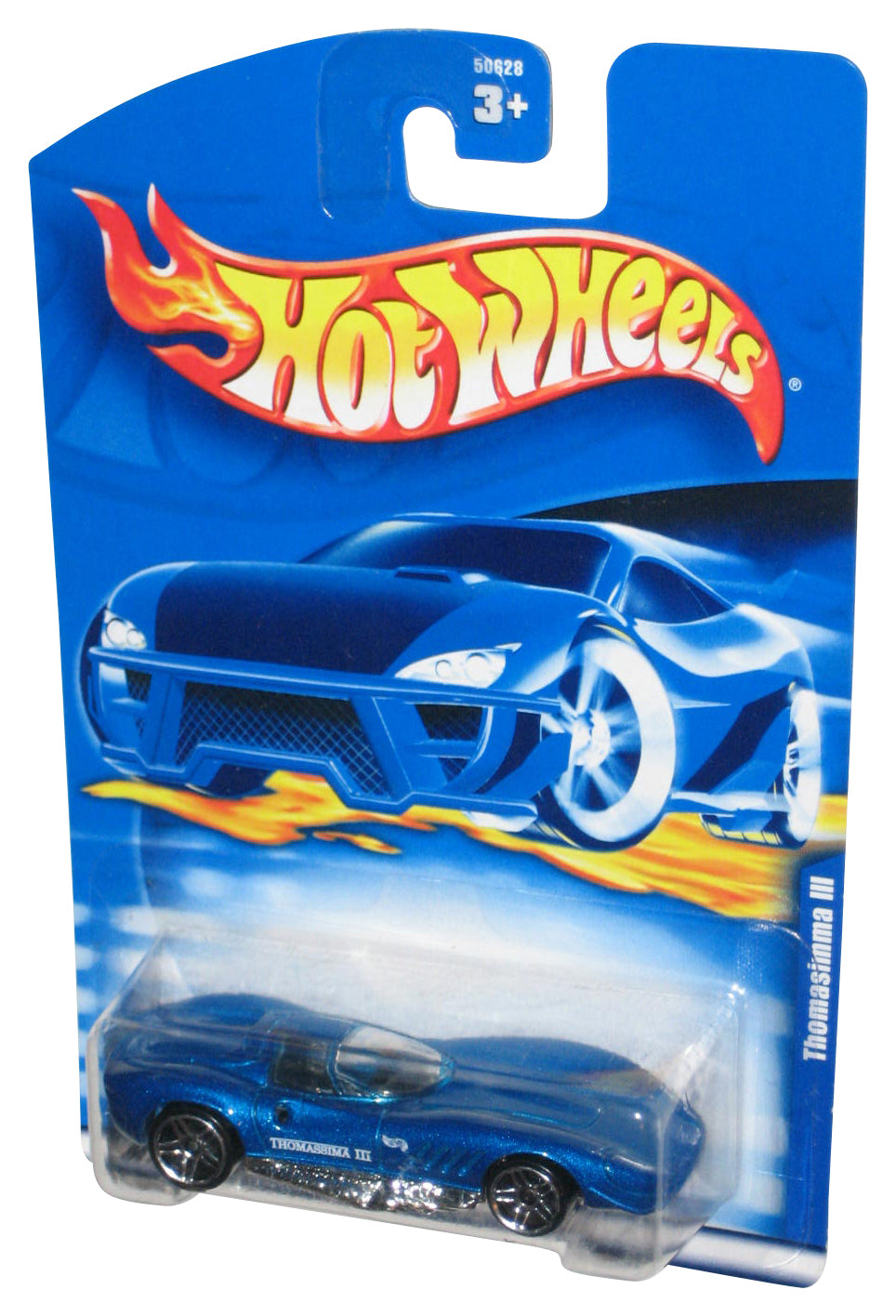 Hot Wheels Thomassima III (2000) Mattel Blue Toy Car #098