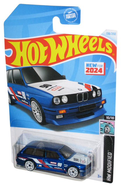 Hot Wheels HW Modified 10/10 (2024) Blue BMW M3 Wagon Car 138/250