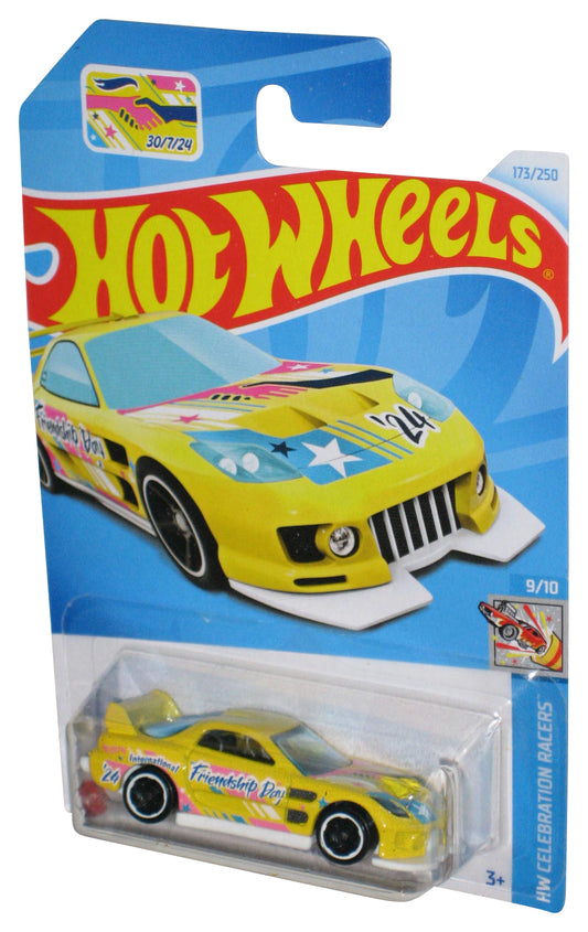 Hot Wheels HW Celebration Racers 9/10 (2021) Yellow 24/Seven Toy Car 173/250