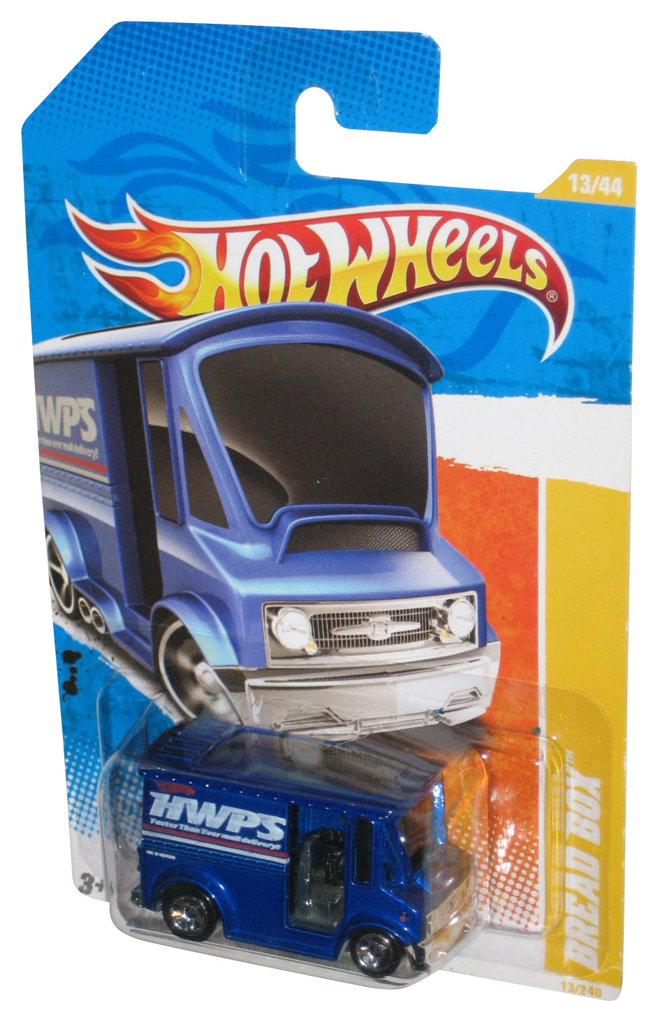 Hot Wheels 2010 New Models '10 13/44 Blue Bread Box 13/240