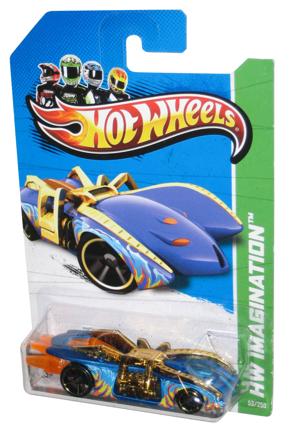 Hot Wheels HW Imagination (2012) Blue Arachnorod Toy Car 53/250