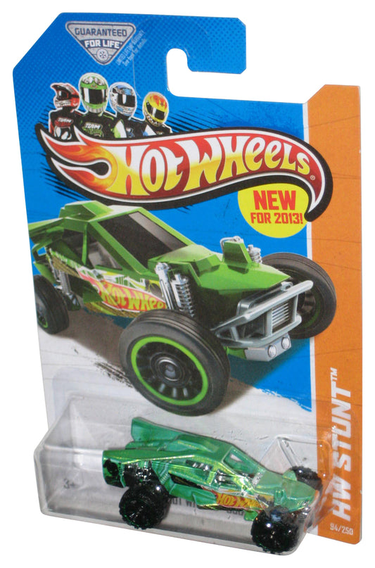 Hot Wheels HW Stunt (2013) Green & Black Team Buggy Toy Car 94/250