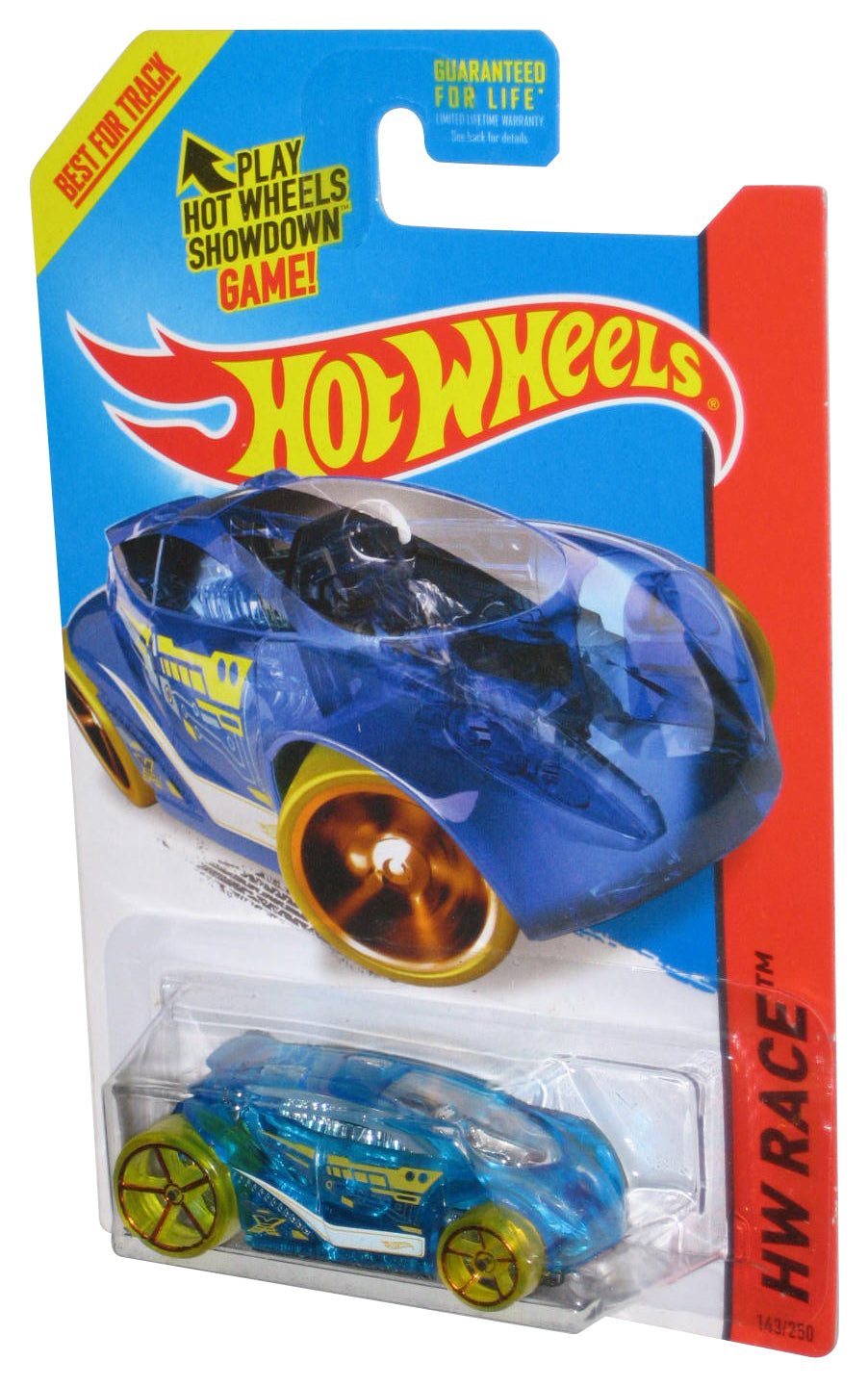 Hot Wheels HW Race (2013) Blue Vandetta Toy Car 143/250