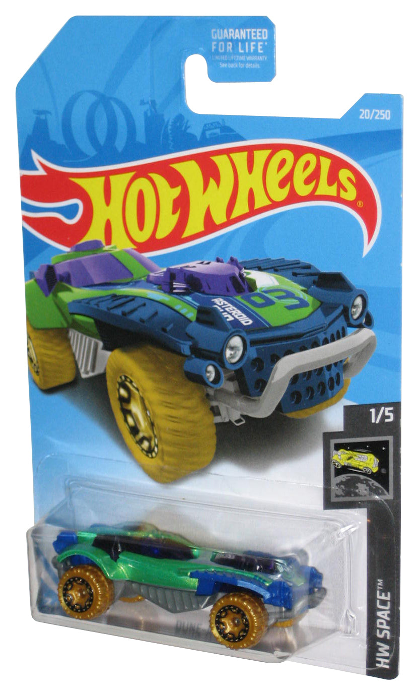 Hot Wheels HW Space 1/5 (2017) Green & Blue Dune-A-Soar Toy Car 20/250