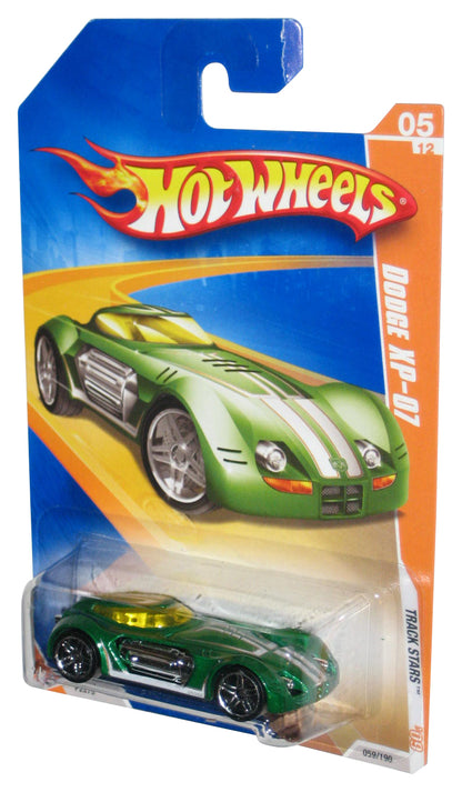 Hot Wheels Track Stars '09 05/12 Green Dodge XP-07 Toy Car 059/190