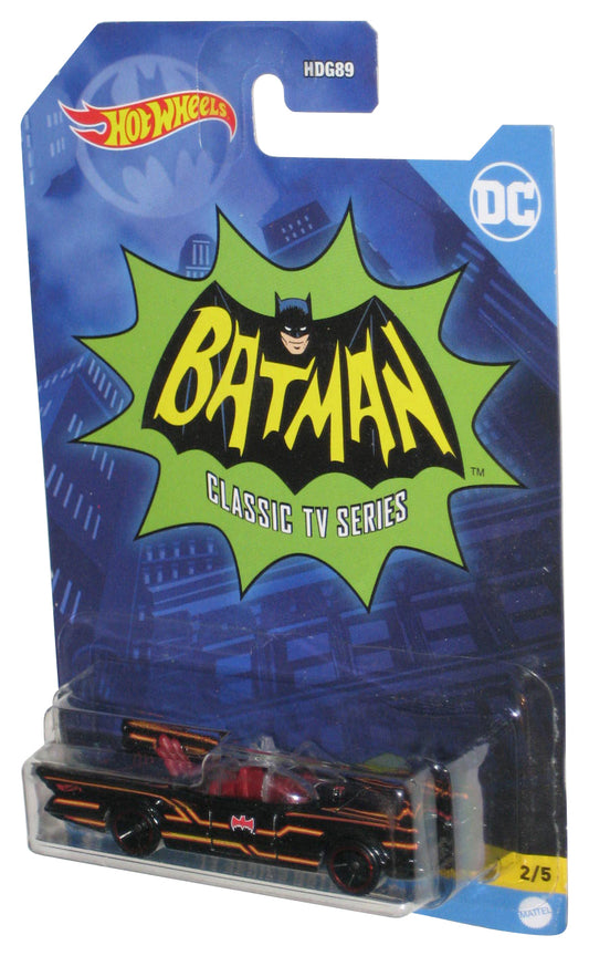 Hot Wheels DC Comics (2021) Batman Classic TV Series Black Toy Car 2/5