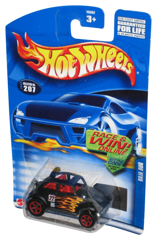 Hot Wheels Baja Bug (2002) Black Collector Toy Car #207
