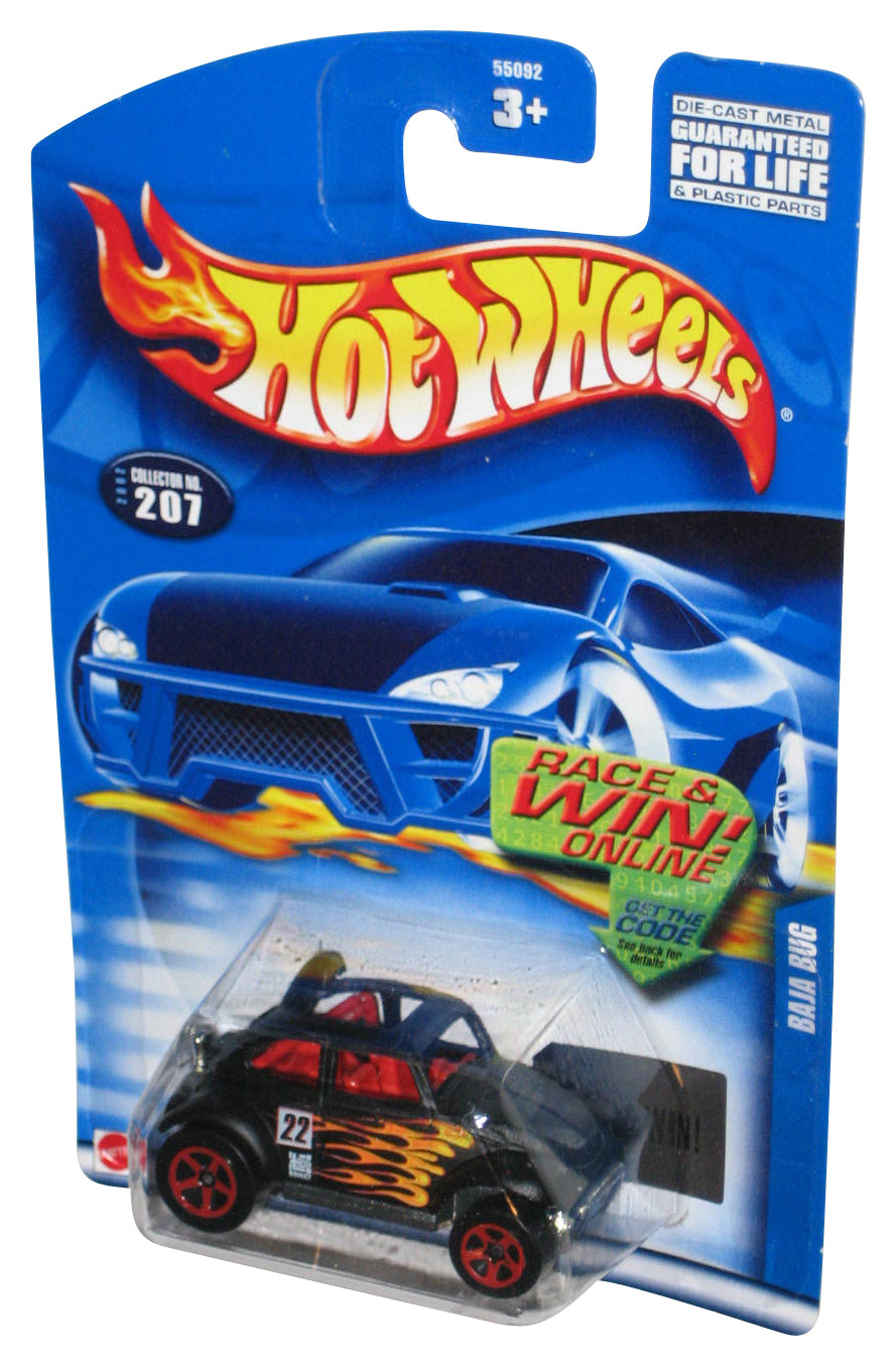 Hot Wheels Baja Bug (2002) Black Collector Toy Car #207