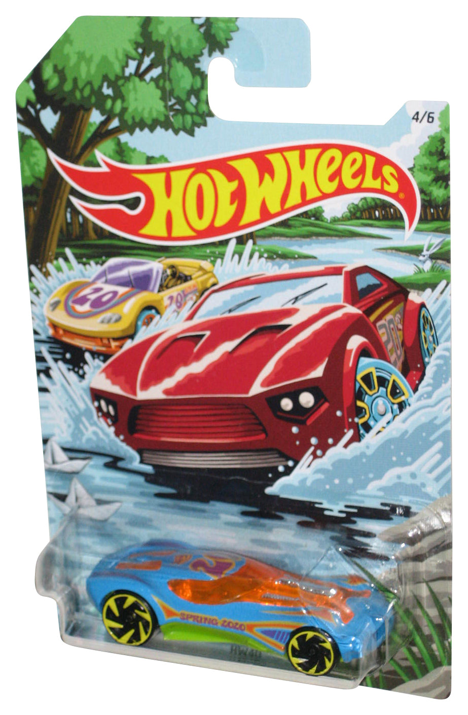 Hot Wheels Spring Series (2019) Mattel HW40 Blue & Green Toy Car 4/6