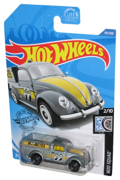 Hot Wheels Rod Squad 2/10 (2017) '49 Volkswagen Beetle Pickup Gray Moon Eyes Car 95/250
