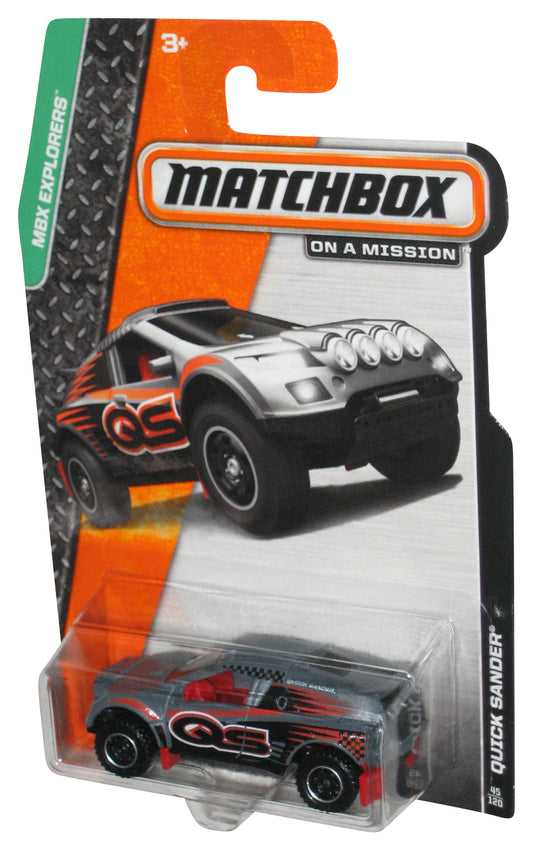 Matchbox MBX Explorers (2013) Gray Quick Sander Toy Car 45/120