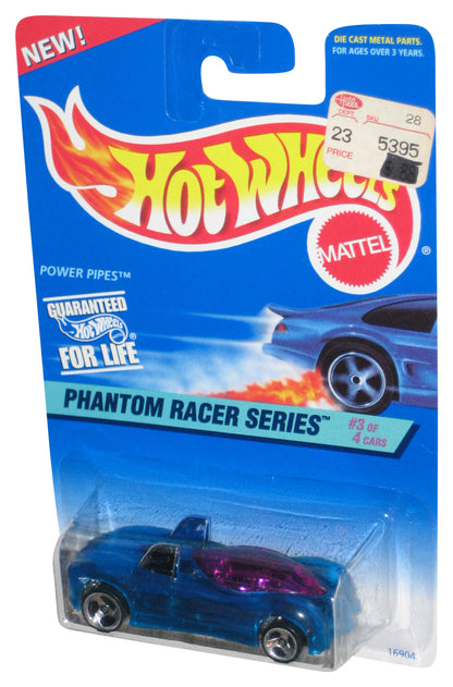 Hot Wheels Phantom Racer Series 3/4 (1996) Blue Power Pipes Car #531