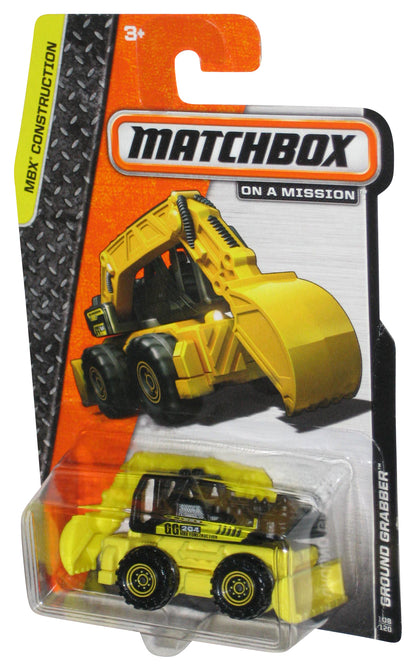 Matchbox MBX Construction (2013) Yellow & Black Ground Grabber Toy 108/120