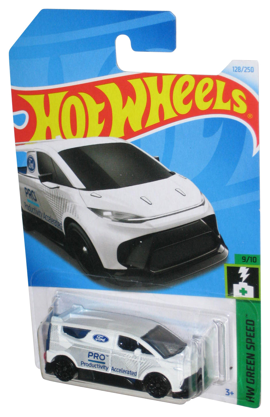Hot Wheels HW Green Speed 9/10 (2021) White Ford Performance Supervan 4 Toy 128/250