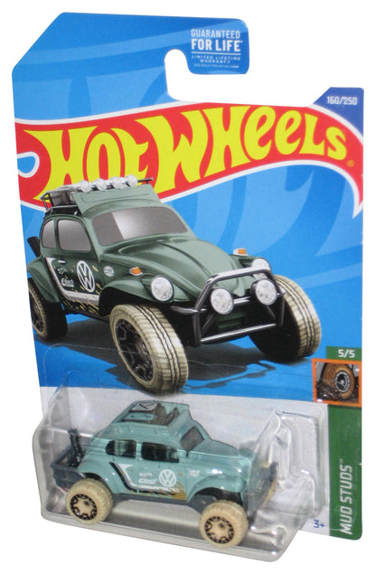 Hot Wheels Mud Studs 5/5 (2021) Green Volkswagen Baja Bug Toy Car 160/250