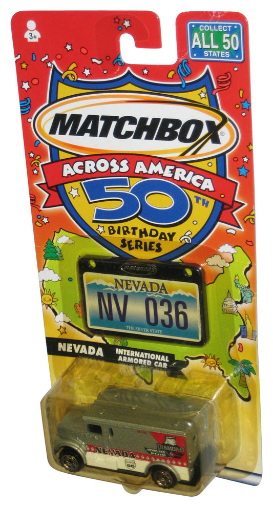 Matchbox Across America 50th Birthday (2001) Nevada International Armored Car Toy