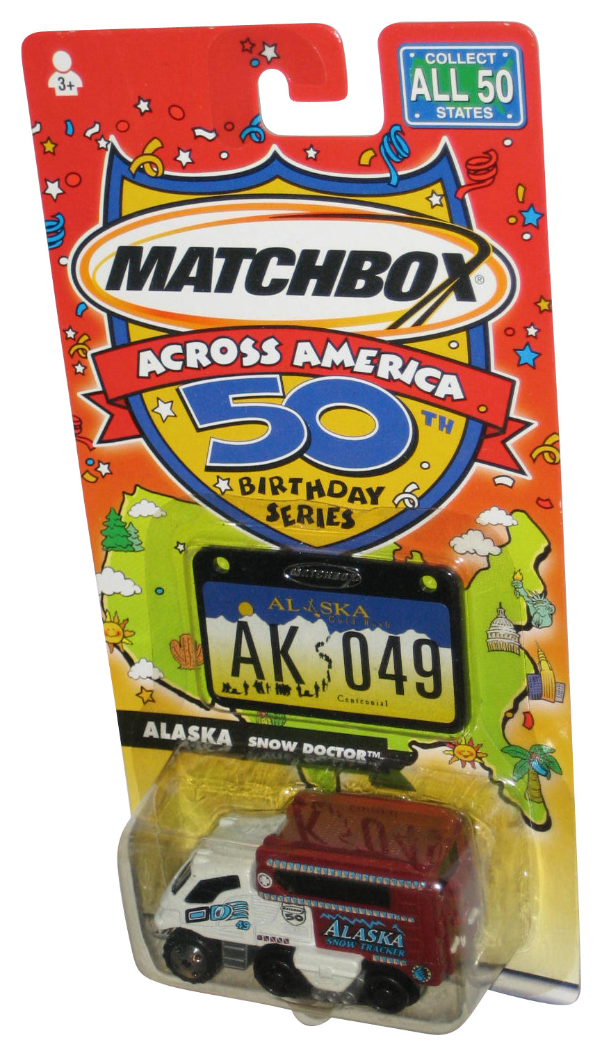 Matchbox Across America 50th Birthday (2001) Alaska Snow Doctor Toy Truck