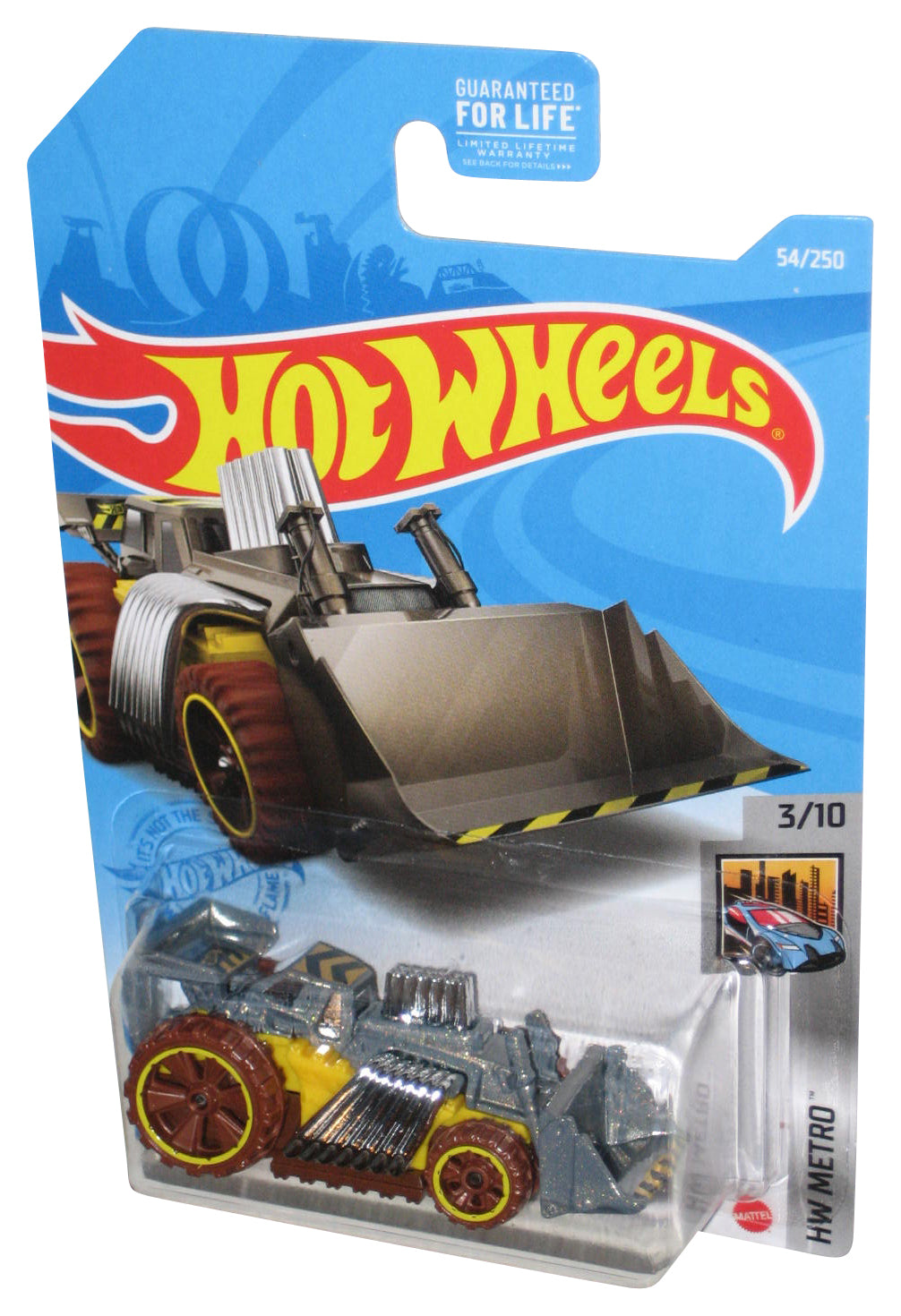 Hot Wheels HW Metro 3/10 (2020) Speed Dozer Construction Toy Car 54/250