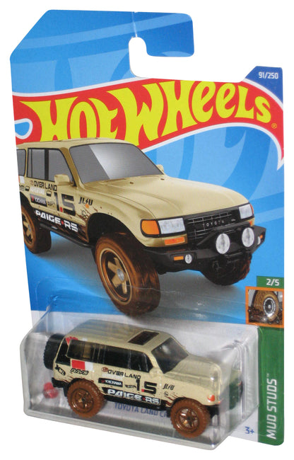 Hot Wheels Mud Studs 2/5 (2021) Red Toyota Land Cruiser 80 Toy Truck 91/250
